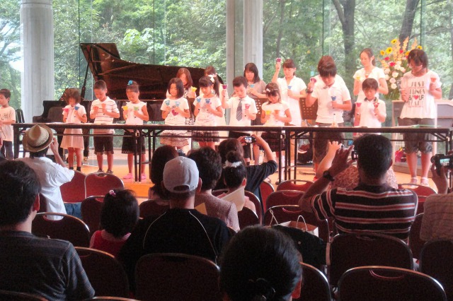 2012年8月に開催した発表会の様子です
