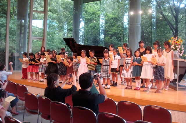 2012年8月に開催した発表会の様子です